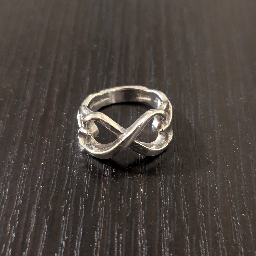 Tiffany & Co. Silver Infinity Ring
